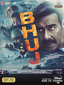 Bhuj: The Pride of India 2021 Hindi Full Movie Download | DSNP WebRip 2160p 4K 9GB, 1080p 3GB 2.2GB, 720p 1.8GB 780MB, 480p 500MB